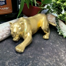 Lu Design Gold Renk Panter Biblo