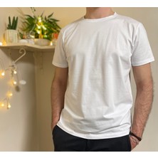 Betimoda Erkek Slim Fit Dar Kesim Bisiklet Yaka Kısa Kol Pamuklu Tişört Yeşil