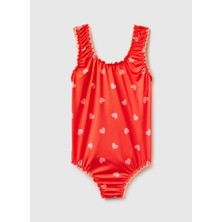 Benetton Pembe Kız Çocuk Mayo 3HGZ0I00F