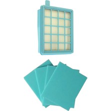 Marketto Philips Fc 8671 Powerpro Active Süpürge Hepa Filtresi +4 Adet Sünger