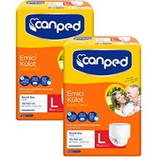 Canped Emici Külot Large, Büyük, 60 Adet