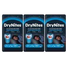 Drynites Erkek Emici Gece Külodu 4-7 Yaş 17-30 kg 10LU 3 Paket