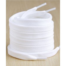 Kaliteli Beyaz 120 cm Spor Ayakkabı Bağcığı