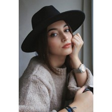 By Şapka Fötr Şapka Sert Kovboy Şapkası