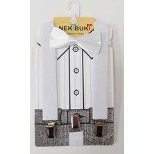Nekibuki Çocuk Askı Papyon Takımı