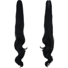 Peruk Market Tokalı Dalgalı At Kuyruğu - Siyah