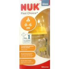 Nuk Fc Plus Silikon Emzikli Cam Biberon 120 ml