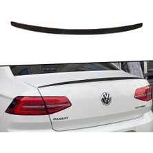 XPower Vw Passat B8  2015-2019 Uyumlu Plastik Parlak Siyah  Spoiler