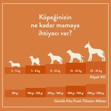 Kito Yetişkin Köpek Maması 2,5 kg + Kuzu Etli Kito Fresh x 6