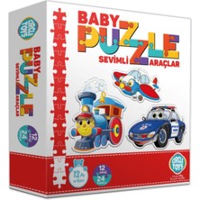 Circle Toys Circle Toys Baby Puzzle Sevimli Araçlar