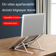 18 Inç Katlanır Kaldırma Masaüstü Tablet Dizüstü Tutucu Tabanı (Yurt Dışından)