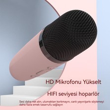 Mikrofonlu Taşınabilir Kablosuz Bluetooth Entegre Ses (Yurt Dışından)