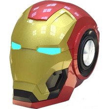 Yeni Iron Man Kablosuz Akıllı Bluetooth Küçük Hoparlör (Yurt Dışından)