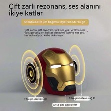 Yeni Iron Man Kablosuz Akıllı Bluetooth Küçük Hoparlör (Yurt Dışından)