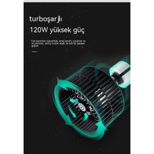 Araba ve Ev Için Kablosuz Araba Yüksek Güçlü 120 W Çift Amaçlı Elektrikli Süpürge (Yurt Dışından)