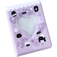 Bawei Mini Fotoğraf Albümü Fotokard Sleeves 20 Sayfa Kart Koleksiyoncular Için 40 Cep Kara Kedi (Yurt Dışından)