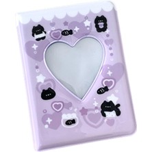 Bawei Mini Fotoğraf Albümü Fotokard Sleeves 20 Sayfa Kart Koleksiyoncular Için 40 Cep Kara Kedi (Yurt Dışından)