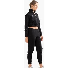 Umbro Pyra Track Suit – Kadın Siyah Pamuklu Eşofman Takımı – VA-0021