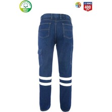 Myform Kot Iş Pantolonu Myform 2136 Sona Denim Renk Mavi