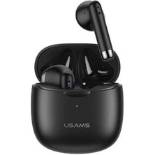 Usams USAMS-IA04 Ios/android Uyumlu Bt5.0 Tws Bluetooth Kulaklık-Siyah