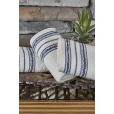 Dantela Pamuk 3 Parça Banyo Havlu Seti - Kod 2050