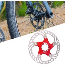 Homyl Mtb Bisiklet Aksesuarları Için Bisiklet Hidrolik Disk Fren Rotor Paslanmaz Çelik Kırmızı 180MM (Yurt Dışından)