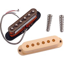 Homyl Gitar Pikap Boyun/orta/elektro Gitar Çift Çıktı 52MM Için Köprü (Yurt Dışından)