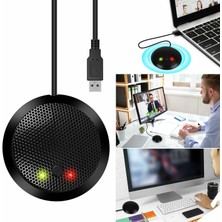 Homyl Mini USB 360 ° Çok Yönlü Konferans Mikrofonu Windows Hatminat Etme Mikrofonu (Yurt Dışından)