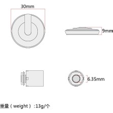 Homyl 6.35 mm ile Dönüştürücü Tek Pikap, Siyah (Yurt Dışından)