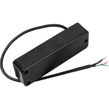 Homyl 4 String Electric Bass Gitar Pikapları Humbucker Çift Pikaplar Siyah (Yurt Dışından)