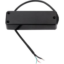 Homyl 4 String Electric Bass Gitar Pikapları Humbucker Çift Pikaplar Siyah (Yurt Dışından)