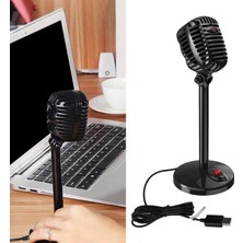 Homyl USB Mikrofon Mini Kayıt Vokalleri Mikrofon Podcast Konuşma Oyun Şarkı (Yurt Dışından)