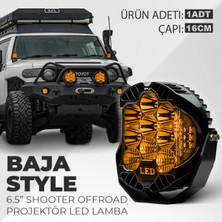 C9 6.5 Baja Style Shooter Offroad Projektör LED Lamba (Sarı, Turuncu, Beyaz Renk Seçenekleriyle)