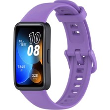 Mi7a Huawei Band 8 Uyumlu Kordon Silikon Klasik Jel Kayış