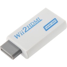 Hermoso Wii - HDMI WII2HDMI Full Hd Fhd 1080P Dönüştürücü Adaptör (Yurt Dışından)