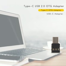 Hermoso Type-C Usb-C - USB 2.0 Otg Adaptörü (Yurt Dışından)