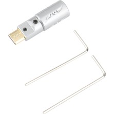 Hermoso VT08 Tip C USB C Usb3.1 Dıy Altın Kaplama Tip C Erkek Kaynak Fişi (Yurt Dışından)