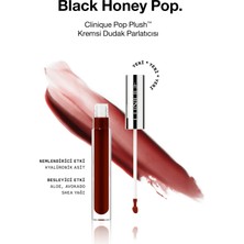 Clinique Pop Plush™ Kremsi Dudak Parlatıcısı - Black Honey Pop