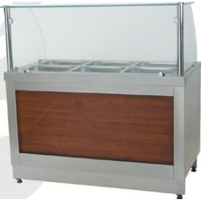 CSA Karacasan Sıcak Servis Benmarisi Tüplü Tezgahlı 195X90X85/135cm