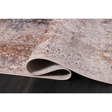 Almoss Halı Almoss 7 24 4173A Mavi Makine Halısı