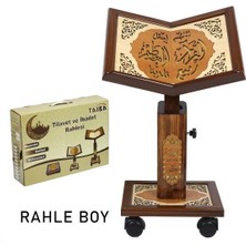 Berat Hac Rahle Ahşap Rahle Kuran Okuma Rahlesi Yükseklik Ayarlı Asansörlü Rahle Rahle Boy