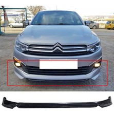 MKG Otomotiv Citroen C Elysee Ön Ek Makyajlı Kasa 2018 2019 2020 2021 2022 2023 Mat Siyah Plastik Ön Karlık