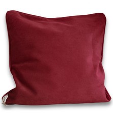 WELL STORE Bordo Renkli Kadife Pitikare Kırlent Kılıfı