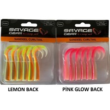 Savage Gear Lb Sandeel Curltail 7cm 2gr 6 Adet Silikon Yem İğnesiz Yeni