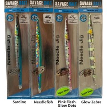 Savage Gear 3D Needle Jig 40GR 15CM Suni Yem Iğnesiz