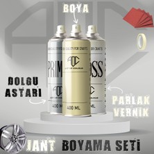 Art Of Colour Sprey Jant Boyası-Dolgu Astarı-Vernik Jant Boyama Seti