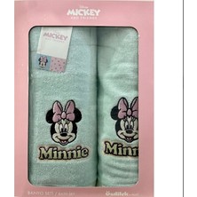 Özdilek Banyo Seti Dısney Mınnıe Mouse Heart Mınt