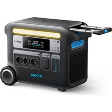 Anker PowerHouse 767 Taşınabilir Güç Kaynağı 2048Wh 2400W Ev Karavan ve Dış Mekan Kullanımı İçin LiFePO4 Pilli Jeneratör - A1780 (Anker Türkiye Garantili)