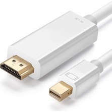 Hubify 1.8m Mini Displayport To HDMI Kablo - 4K Mini Dp To HDMI Görüntü Aktarma Kablosu.