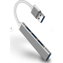 Silabor 4 Port USB 3.0 Hub Çevirici Çoğaltıcı Çoklayıcı Çoklama 4 Portlu USB 3.0 Hub Çoklayıcı